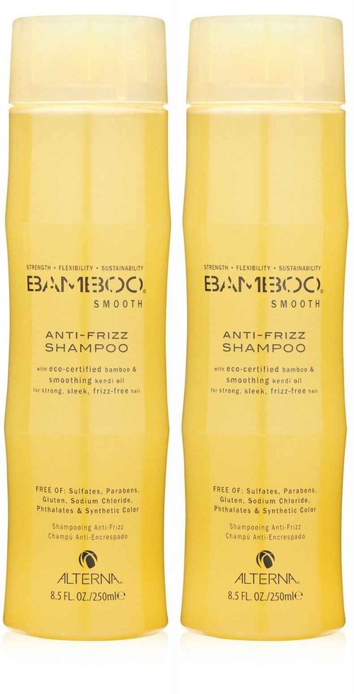 Bamboo Smooth Anti-Frizz Shampoo, 8.5-Ounce (2-Pack)