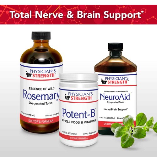 Physician's Strength Wild Rosemary Oil - 1 fl oz - Edible Wild Rosemary - Chemical Free - 432 Servings