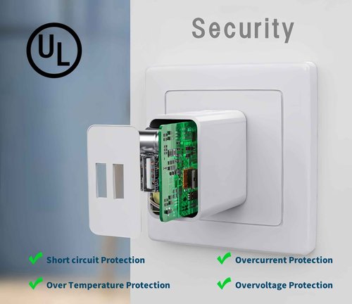 USB Wall Charger for Waterpik WP-580 WP-582 ION, COSLUS C20, Bitvae C6, Nicwell, AquaSonic, Philips Sonicare Cordless Water Flosser - 5V USB Power Adapter