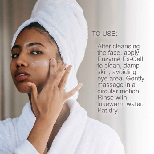 Pharmagel Enzyme Ex-Cell - Gentle Papaya Face Exfoliator Scrub for All Skin Types - 6 Ounces