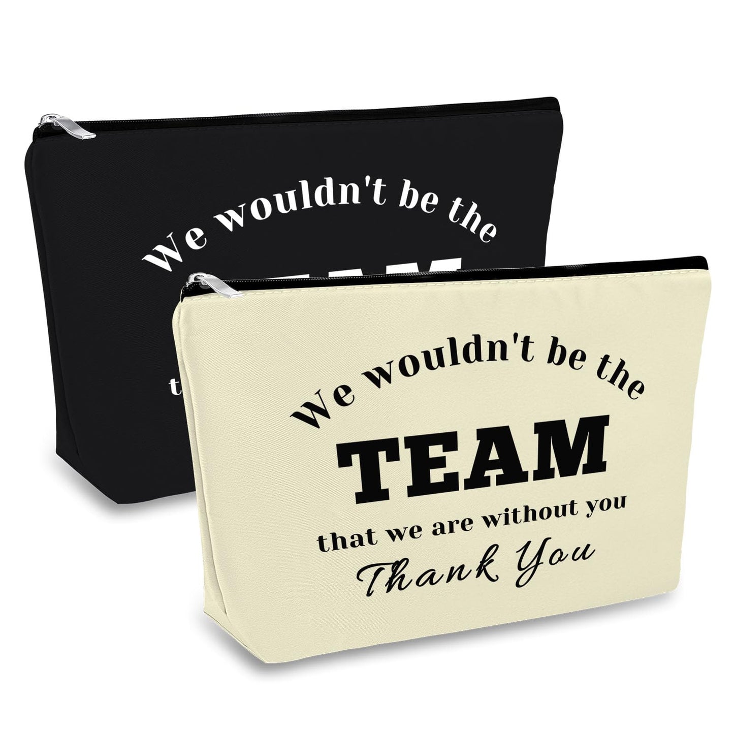 Coworker Leaving Gift Retirement Makeup Bag Boss Leader Appreciation Gift for Women Cosmetic Bag Team Leader Supervisor Coach Thank You Gift Birthday Graduation Gifts for Nurse Teacher Boss Day Gift