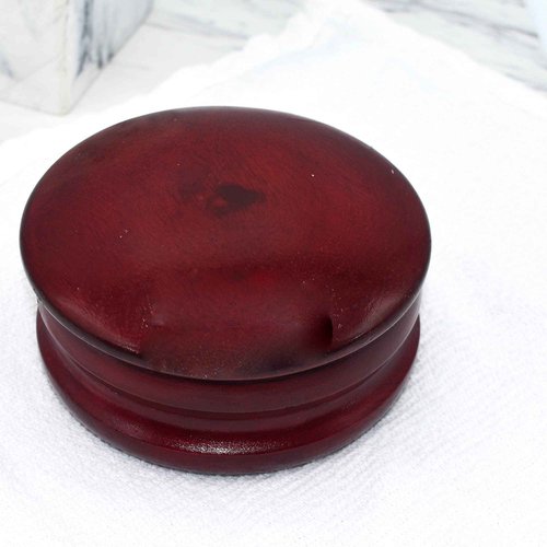Parker Genuine Dark Mango Wood Shaving Soap Bowl - High Lustre Finish