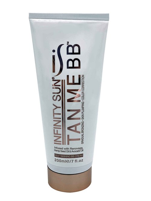 Infinity Sun, Tan Me BB, Self-Tanning BB Cream, Gradual Bronzing, Self-Tanning Lotion for Body, Natural Ingredients Sunless Tanning Lotion, Self Tanner Lotion for Fake Tan & TAN EXTENDER 7 Oz