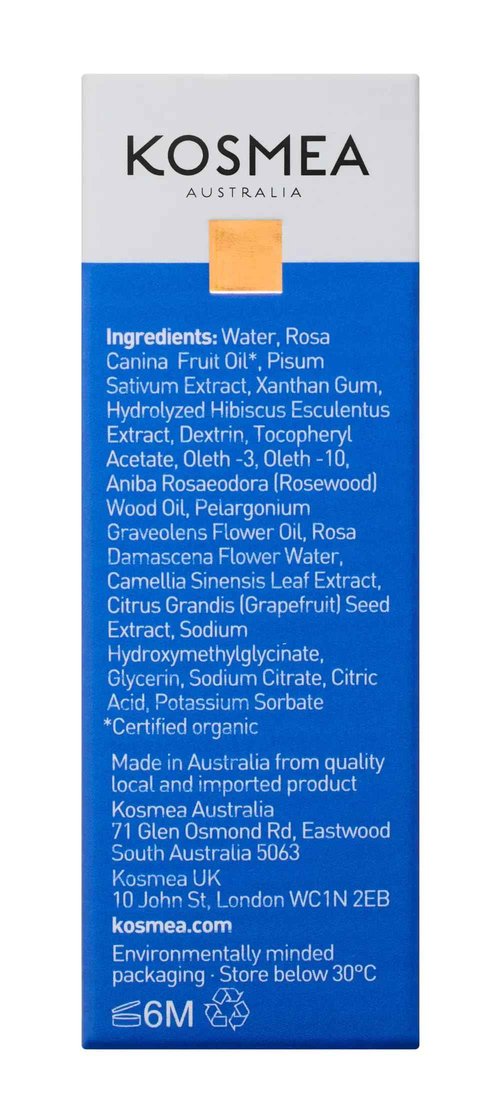 Kosmea Eighth Natural Wonder Facial Serum – Best Anti Aging Serum For The Face & Skin – Contains Myoxinal Derived From Hibiscus Seed & Certified Organic Rosehip Oil & More 0.501fl oz