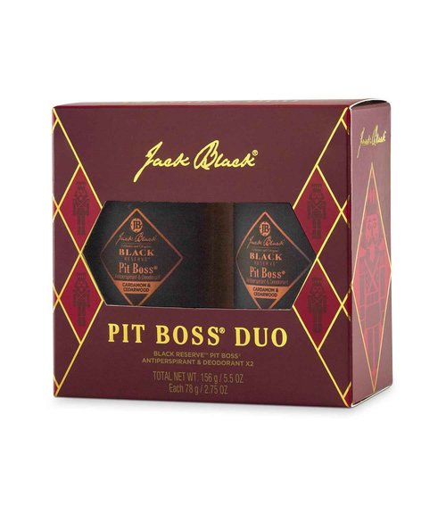 Jack Black Holiday Black Reserve Pit Boss Duo Gift Sets for Men – Gifts for Men, Dad Gifts
