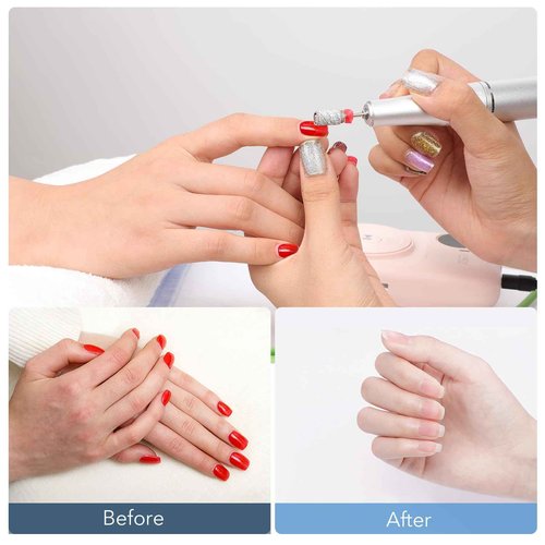 GazePlus 100 Pcs Sanding Bands for Nail Drill with 1 Piece 3/32" Mandrels Nail Drill Bit 240 Grit Disposable Nail Sanding Bands for Acrylic Nails Gel Manicure & Pedicure, Zebra
