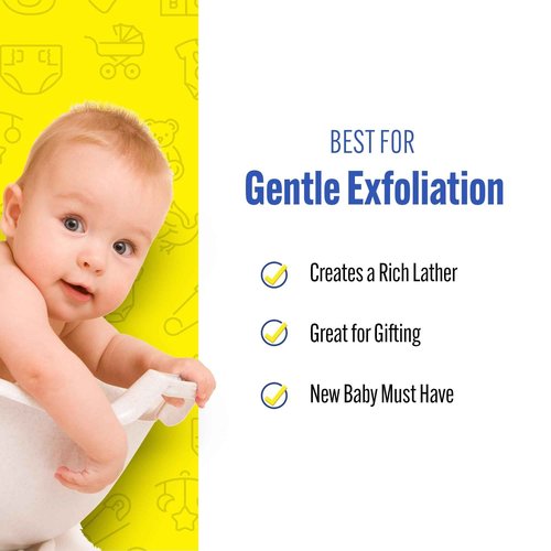 Baby Buddy Natural Yellow Sea Sponge, Newborn Bath Time Essential, Soft and Gentle for Tender Skin, Hypoallergenic and Biodegradable, 2 Pack