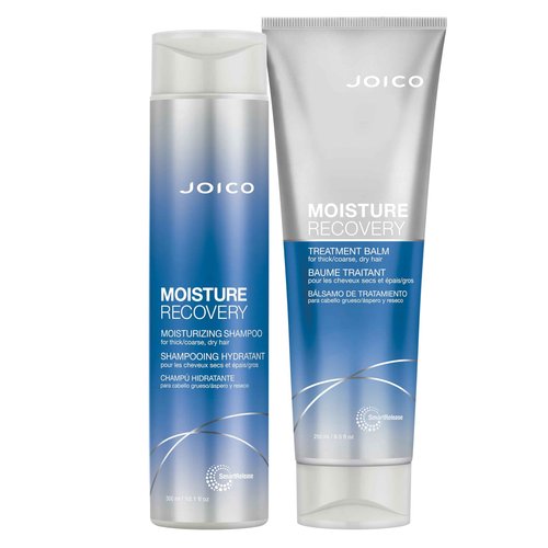 Joico Moisture Recovery Moisturizing Set | For Thick, Coarse, Dry Hair | Restore Moisture, Smoothness, Strength, & Elasticity | Reduce Breakage | With Jojoba Oil & Shea Butter