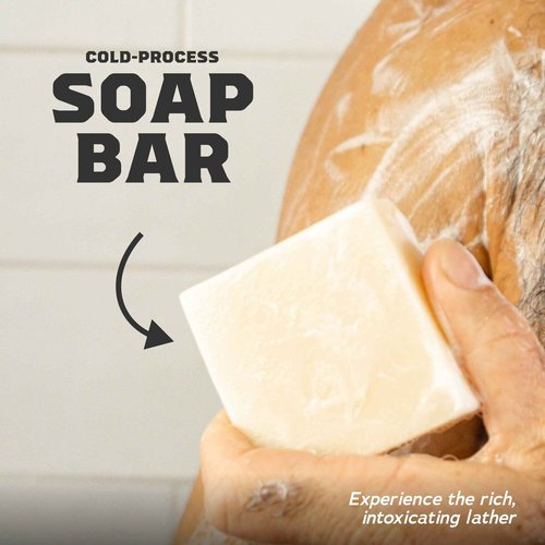 Dr. Squatch Basic Squatch Forest Pack - Pine Tar and Birchwood Breeze - Handmade Bar Soap With Organic Oils, Soap Gripper and Saver
