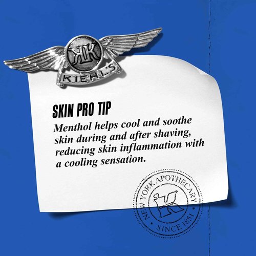 Kiehl's Ultimate Brushless Shave Cream with Menthol White Eagle, for All Skin Types, with Menthol & Camphor, Instant Refreshing & Cooling Effect, Minimizes Irritation - 10.1 fl oz