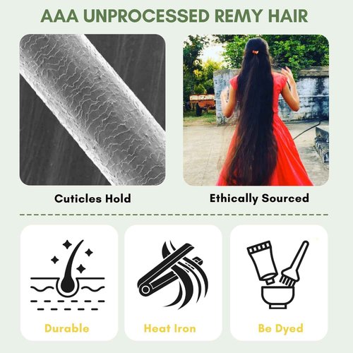 MOMOSHERO Chocolate Brown Body Wave Single Bundle Human Hair 16 Inch, 12A Soft Glossy 100% Unprocessed Remy Virgin Hair 1 Bundle Wavy. Classy Colored #4 Dark Medium Brown Weaves Sew In Extension