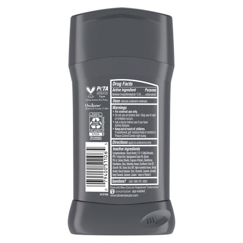 DOVE MEN + CARE Antiperpirant 3 Pack Coastal Cedar Deodorant for Men 2.7oz