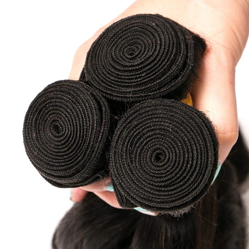 8A Body Wave Hair Bundles Brazilian Virgin Human Hair Bundles Body Wave 20 Inch 100% Unprocessed Virgin Hair Bundles Body Wave Weave Hair Human Bundles