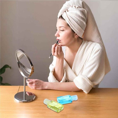 Tolare 120 Pcs Travel Bottles, 1 oz/30 ml, Clear, Plastic, Leak-Proof Flip Cap, Perfect for Travel, Camping, Outdoor Activities