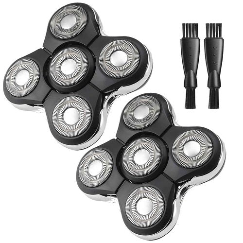 Balder Pro Replacement Head Compatible with Remington Balder Pro Head Shaver XR7000, 2 Pack Remington Shaver Replacement Heads, 2 Cleaning Brush