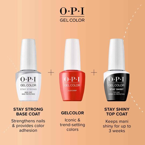 OPI Gel Stay Shiny Top Coat for Nails 0.5 fl oz