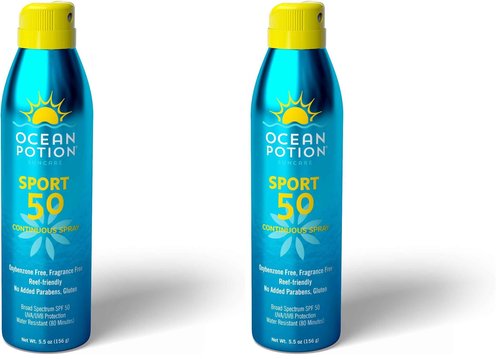 Ocean Potion Sport SPF#50 5.5oz C-Spray (Pack of 2)