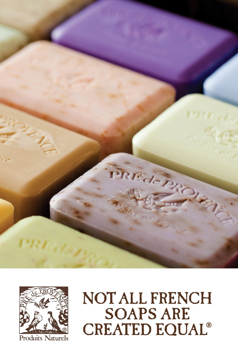 Pre de Provence Artisanal French Moisturizing Soap Bar, Shea Butter Enriched, Quad Milled for Long Lasting Rich Smooth Lather, 5.3 Ounce, Honey Almond