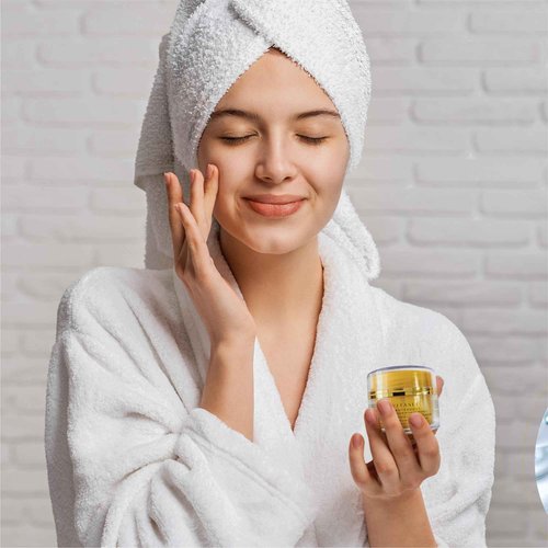 VITASEI Beautyboost Hydro Booster Anti-Aging Cream W/Hyaluronic Acid, Cotton Stem Cells, Squalane & Niacinamide- 1.7 Fl Oz Gel-Cream Moisturizer for Extra-Dry Skin, Skin Elasticity, Quick-Absorbing