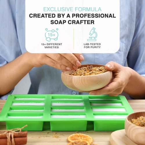 Saponify - 4Lb Ultra Clear Soap Base, Unscented Base, Easy to Use Glycerin Soap Base for Soap Making