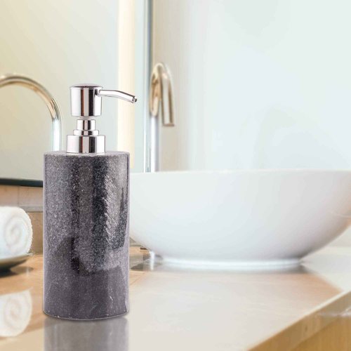 NikkisPride Marble Shampoo and Conditioner Dispenser Stone soap Pump Marble
