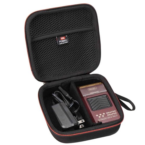 FBLFOBELI Hard Travel Case Compatible with Wahl Professional 8061-100 8164 5-Star Series Rechargeable Shaver Shaper (Case Only)