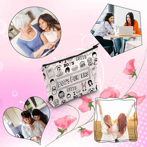 TSOTMO Cartoon TV Show Merchandise Gift Family Zipper Pouch Bag Cartoon Lover Style Gift(BUTTS bag)