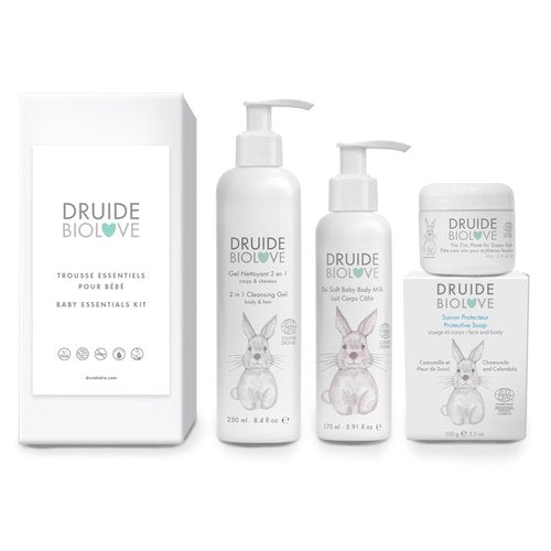 Laboratoires Druide Sunscreen SPF30 For Baby – Kid-Safe, Reef-Friendly – Organic Sun Care, Zinc Formula, Paraben-Free, Travel Size – 100 g (3.5 oz) Coconut, Vanilla