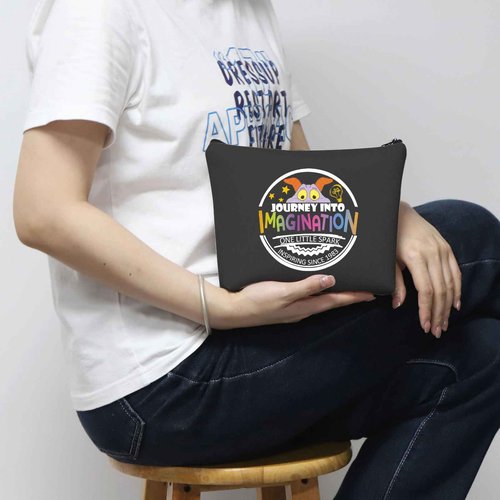 MNIGIU Purple Dragon Bag with Fan Gift; Journey into Imagination
