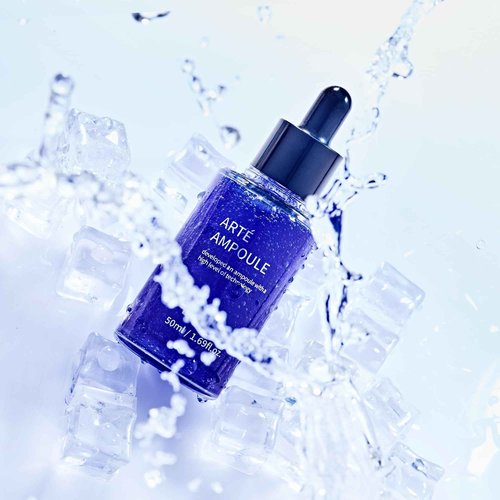 DERMA:D Azulene Ampoule with Vitamin C – Soothing & Hydrating Korean Face Serum – Supports a Brighter, Firmer-Looking Complexion – Anti-Aging Skincare 1.69 fl oz