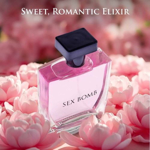 Sx Bomb for Women Eau De Parfum - Blend of Floral & Fruity Accords - Neutral Base Notes of Oakmoss, Musk & Wood - Sweet Everyday Fragrance - Elegant 100ml Bottle - Natural & Paraben Free