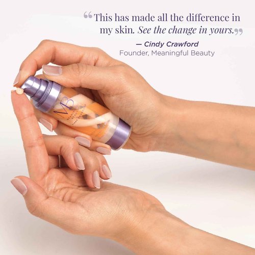 Meaningful Beauty Crème De Serum, Melon Extract Night Moisturizer , Orange , 0.5 Fl Oz (Pack of 1)