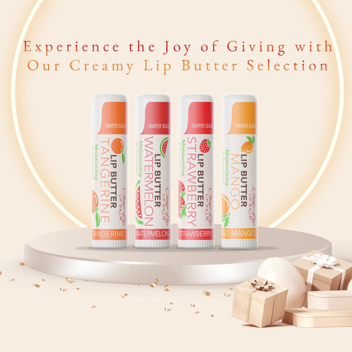 CHAP-LIP Lip Balm 60 Ct. with Fruit Flavors, Cocoa Butter, Coconut Oil | Moisturizing Vitamin E & Total Hydration Treatment & Soothing Lip Therapy (60 Ct Pack of 12)