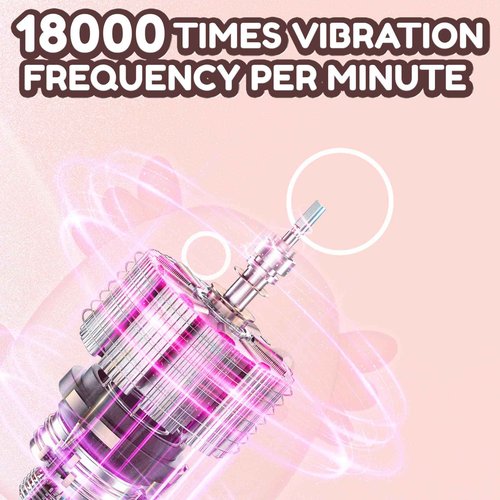 PVOGRT Kids Electric U Shaped Toothbrush - Axolotl Kids Sonic Toothbrush with 6 Brush Head Automatic Rechargeable 6 Cleaning Modes Full Mouth Cleaning-Pink