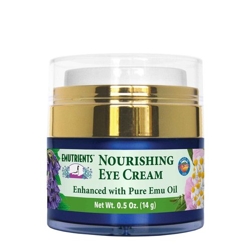 Montana Emu Ranch - Nourishing Eye Cream 0.5 Ounce - Enhanced with Pure Emu Oil