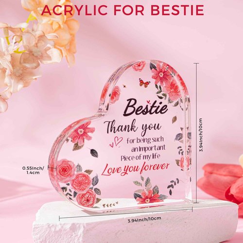 liquaurum Gifts for Best Friend,Birthday Gifts for Women Close Soul Sister Friendship Gifts Basket Box for Women Funny Female BFF Besfriend Bestie Thanksgiving Christmas Presents from Sister Her