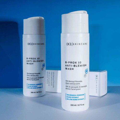 DCL Skincare B Prox Anti-Blemish Acne Wash with 10% Benzoyl Peroxide, 6.7 Fl oz