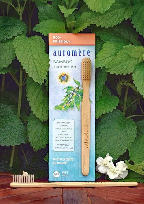 Auromere Bamboo Toothbrush (6 Pack)