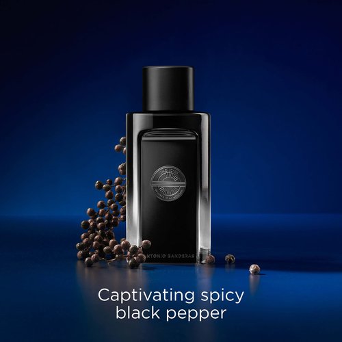Banderas Antonio The Icon Eau De Perfume For Men - Long Lasting - Virile, Elegant, Trendy And Sexy Scent - Wood, Amber, And Sandalwood Notes - Ideal For Special Events - 1.7 Fl Oz