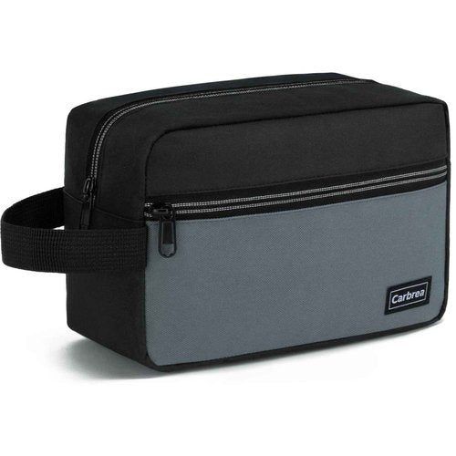 Carbrea Travel Toiletry Bag - Small Tavel Bag for Toiletries, Cosmetics, Accessories, Gifts - Black