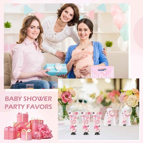 82 Sets Baby Shower Hand Cream Bulk, Baby Shower Favors for Guests, Mini Hand Lotion Bulk,Thank You Gift for Women Coworkers,Wedding Party Favors,Bridal Shower Favors for Girls With Organza Gift Bags