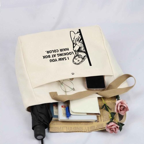Funny Hair Stylist Gift Hairdresser Tote Bag Hairstylist Accessories Hairdresser Gift Hairstylist Salon Bag Hair Stylist Tote (Hair Color TO)