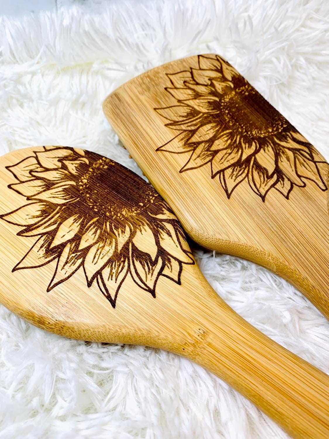 Sunflower Bamboo Hair Brush (Round)