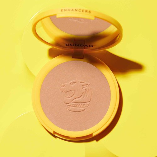 Dundas Bronzer Anonymous, Dark Contour Powder for Face and Body, Bronzing, Matte Finish, Face Make Up for All Skin Types, Cruelty Free Natural Makeup, Buildable Coverage, Easy to Blend, (Step 6)