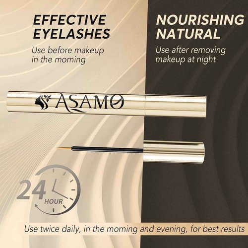 Eyelash Growth Serum – Lash Serum for Eyelash Growth with 15 Plant Extracts for Longer Thicker Fuller Lashes Nourishing Formula to Enhance Natural Beauty Hypoallergenic Oil Free lash growth serum -3ml