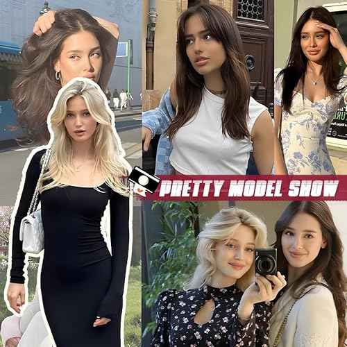 Straight Clip in Hair Extensions Real Human Hair, 7Pcs 16 Inch 100g Burgundy Invisible Natural Soft Remy Human Hair Extension Clip ins, Double Weft Hair Extensions Real Human Hair for Women