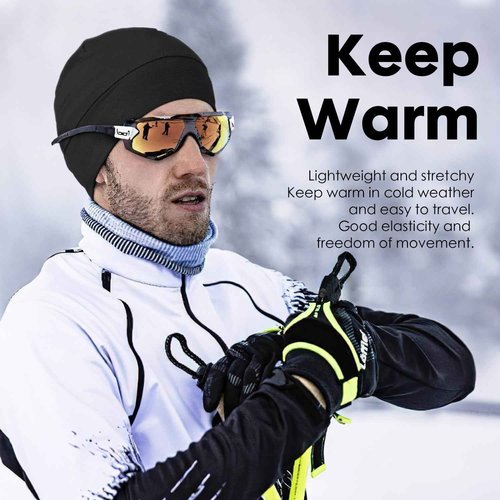 Mens Sleeping Cap Cotton Head Cover for Hair Loss Chemo Patients