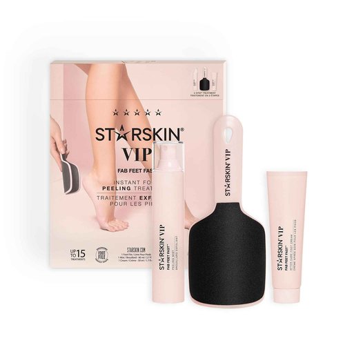 STARSKIN Fab Feet Fast, Instant Foot Peeling Spray, Foot File & Foot Cream for Soft & Smooth Skin, Premium Callus Remover for Rough Cracked & Dry Feet