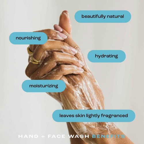 Natural Inspirations Sea Salt Citrus Moisturizing Hand + Face Wash 12oz