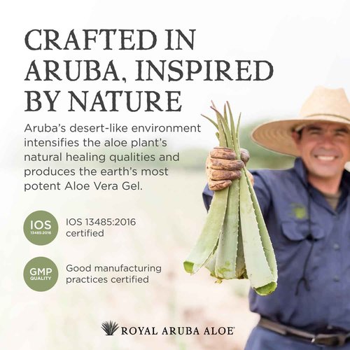 Aruba Aloe After-Sun Skin Repair Lotion - Hydrating and Soothing - Enriched with Aloe Vera - 4.2 oz Bottle